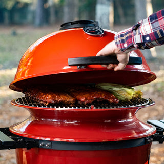 Anglinis kamado grilis Kamado Joe Kettle Joe, Ø 57 cm, raudonas