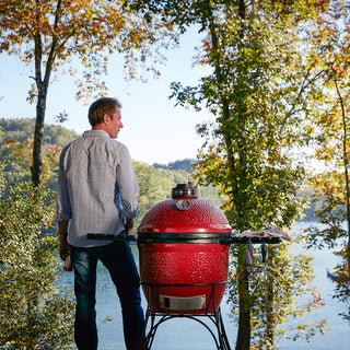 Anglinis kamado grilis Kamado Joe Classic I, Ø 46 cm, raudonas