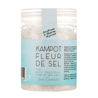 Jūros Druskos Kristalai Kampot Fleur De Sel, 100 gr